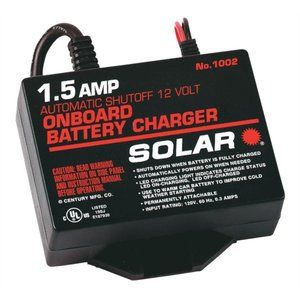SOLAR BRAND UNDERHOOD CHARGER, 1.5A, 12V, AUTO